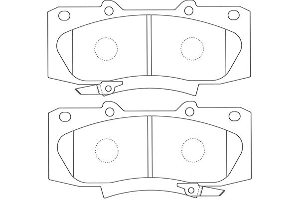 Kavo Parts Remblokset BP-9139