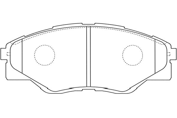 Kavo Parts Remblokset BP-9145