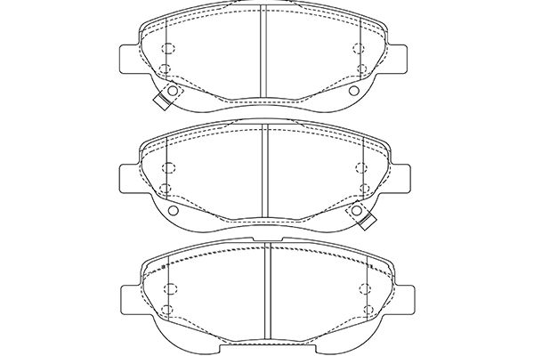 Kavo Parts Remblokset BP-9146