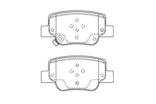 Kavo Parts Remblokset BP-9147