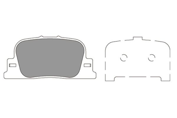 Kavo Parts Remblokset BP-9151