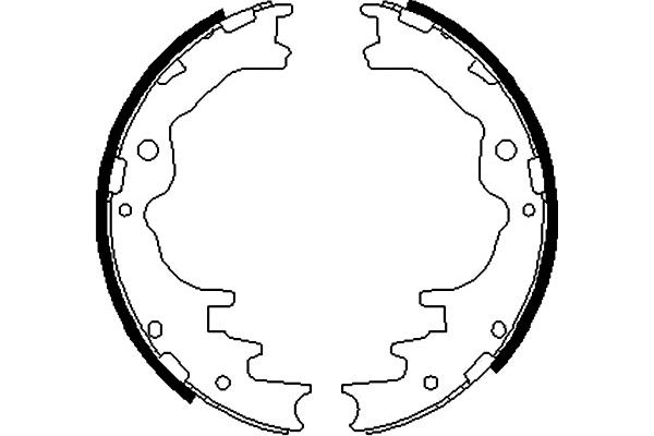 Kavo Parts Remschoen set BS-5411