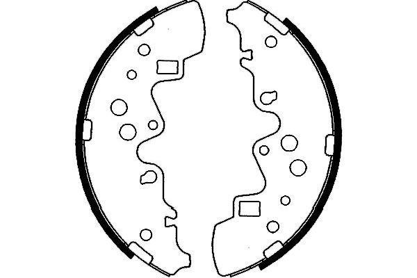 Kavo Parts Remschoen set BS-5431