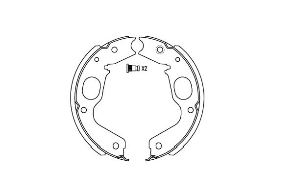 Kavo Parts Remschoen set BS-6423