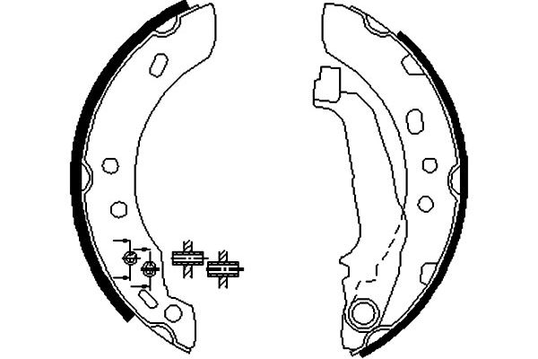 Kavo Parts Remschoen set BS-7414