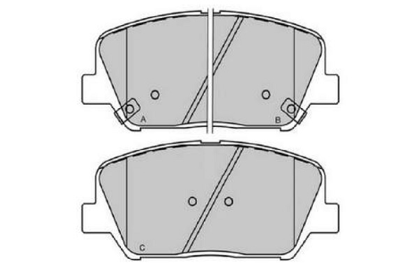 Kavo Parts Remblokset KBP-3060