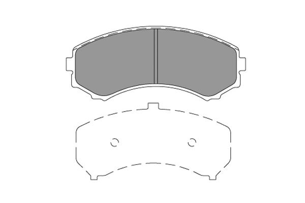 Kavo Parts Remblokset KBP-4567