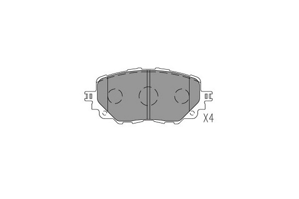 Kavo Parts Remblokset KBP-4576