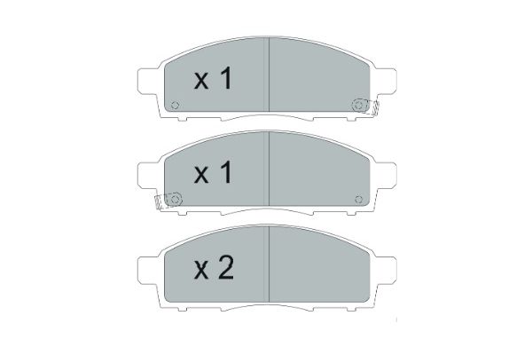 Kavo Parts Remblokset KBP-6599