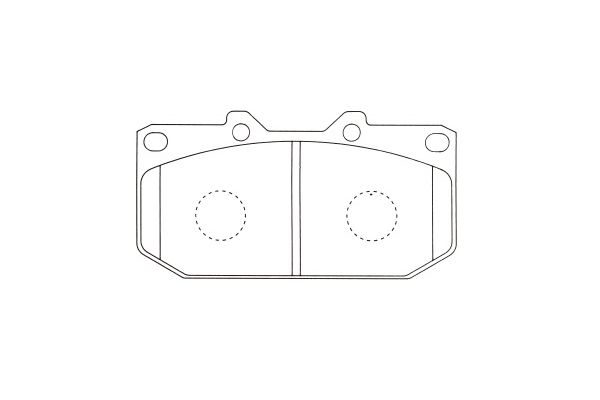 Kavo Parts Remblokset KBP-6607
