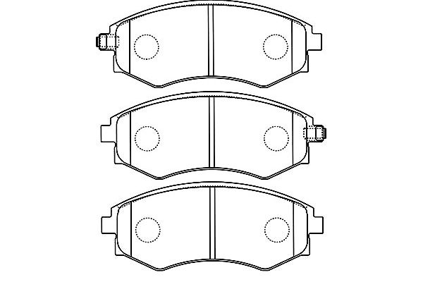 Kavo Parts Remblokset KBP-7508