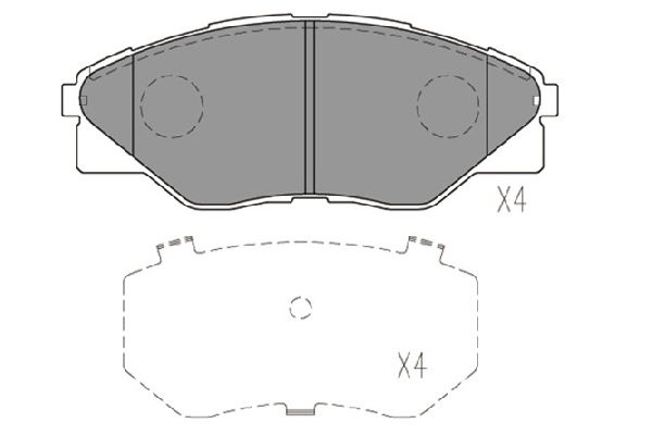 Kavo Parts Remblokset KBP-9135