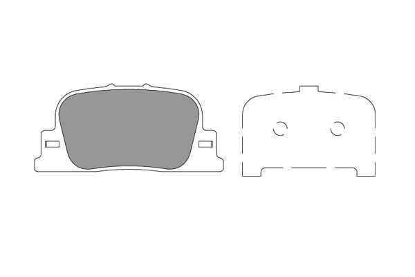 Kavo Parts Remblokset KBP-9136