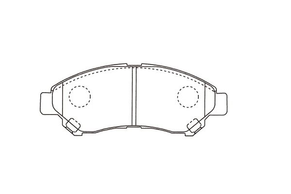 Kavo Parts Remblokset KBP-9151