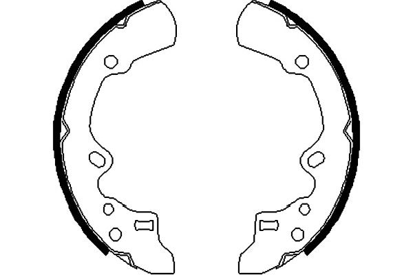 Kavo Parts Remschoen set KBS-5419