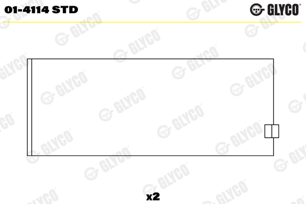 Glyco Drijfstanglager 01-4114 STD