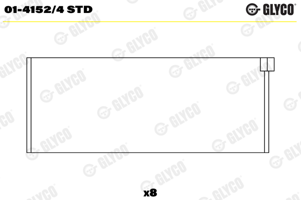 Glyco Drijfstanglager 01-4152/4 STD