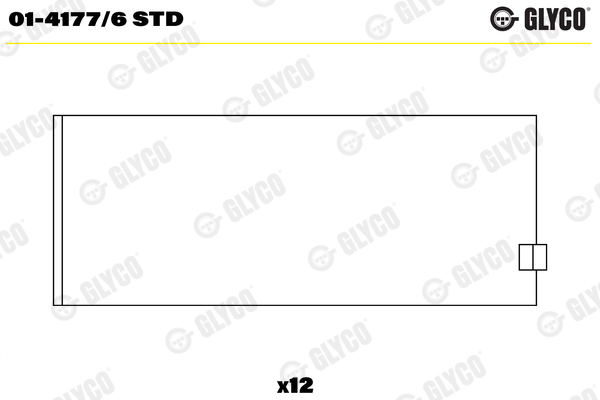 Glyco Drijfstanglager 01-4177/6 STD