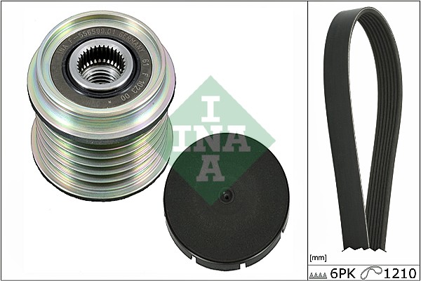 INA Poly V-riemen kit 529 0021 10