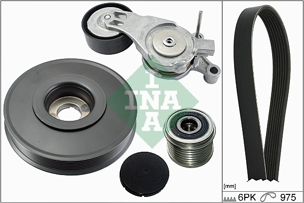 INA Poly V-riemen kit 529 0062 10