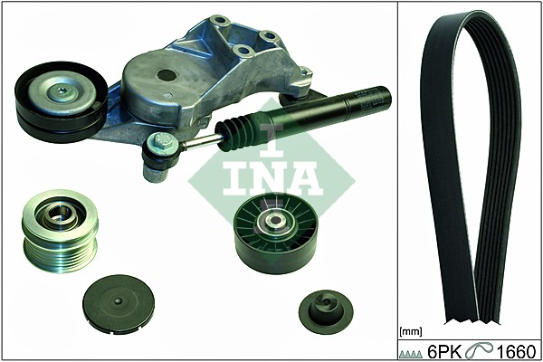 INA Poly V-riemen kit 529 0110 10