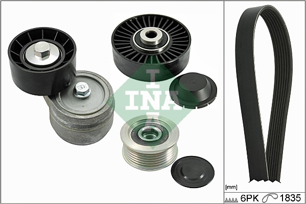 INA Poly V-riemen kit 529 0146 10