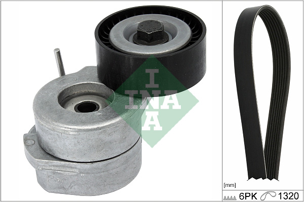 INA Poly V-riemen kit 529 0346 10