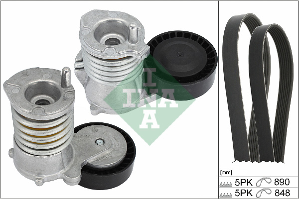 INA Poly V-riemen kit 529 0477 10