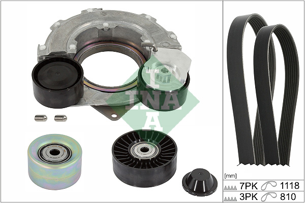 INA Poly V-riemen kit 529 0508 10