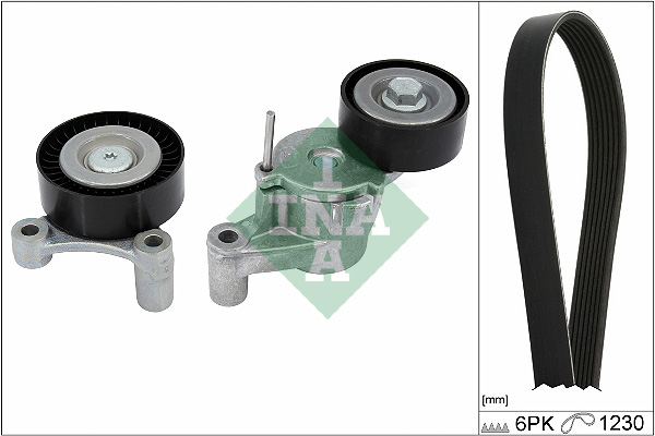 INA Poly V-riemen kit 529 0548 10