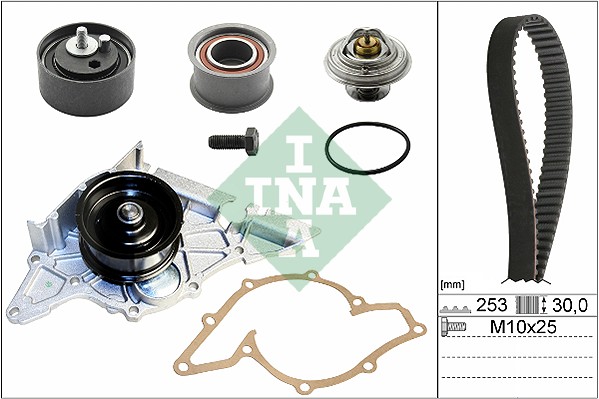 INA Distributieriem kit inclusief waterpomp 530 0178 30