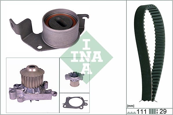 INA Distributieriem kit inclusief waterpomp 530 0302 30