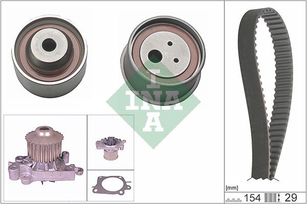 INA Distributieriem kit inclusief waterpomp 530 0307 30