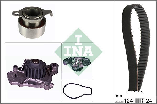 INA Distributieriem kit inclusief waterpomp 530 0312 30