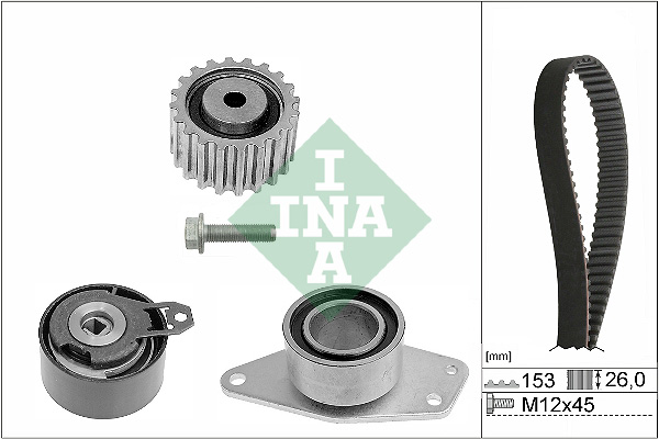 INA Distributieriem kit 530 0357 10