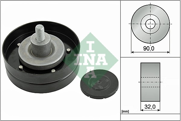 INA Geleiderol (poly) V-riem 532 0469 10