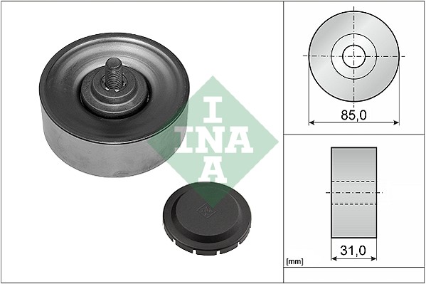 INA Geleiderol (poly) V-riem 532 0569 10