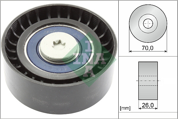 INA Geleiderol (poly) V-riem 532 0595 10