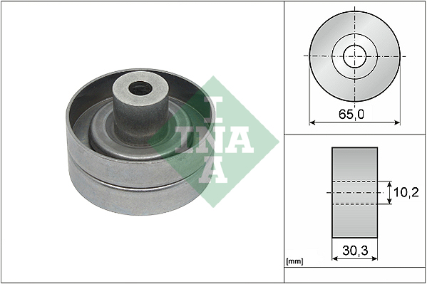 INA Geleiderol (poly) V-riem 532 0910 10