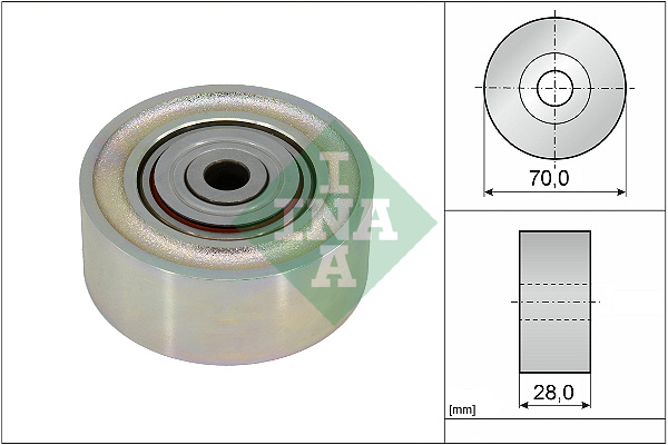 INA Geleiderol (poly) V-riem 532 0934 10