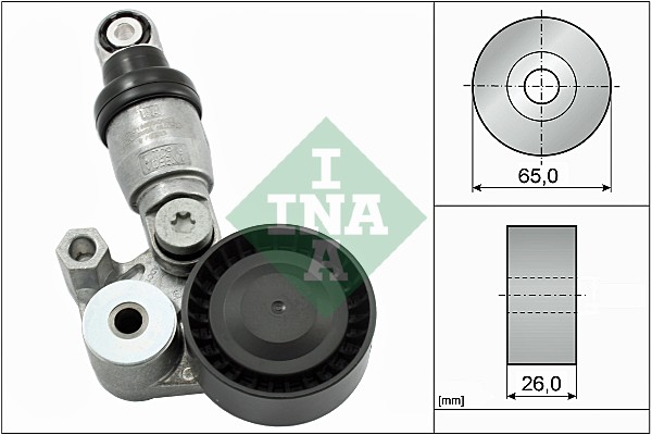 INA Spanner poly V-riem 533 0129 10