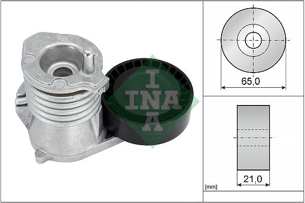 INA Spanner poly V-riem 534 0029 10