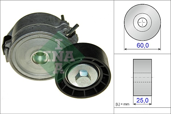 INA Spanner poly V-riem 534 0447 10