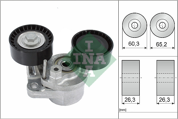 INA Spanner poly V-riem 534 0482 10