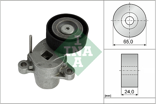 INA Spanner poly V-riem 534 0507 10