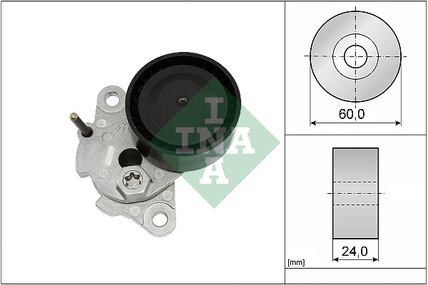 INA Spanner poly V-riem 534 0510 10