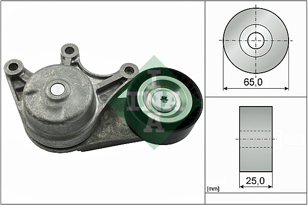 INA Spanner poly V-riem 534 0535 10