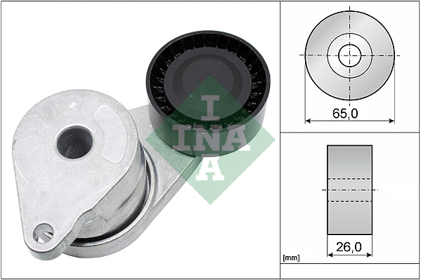 INA Spanner poly V-riem 534 0573 10