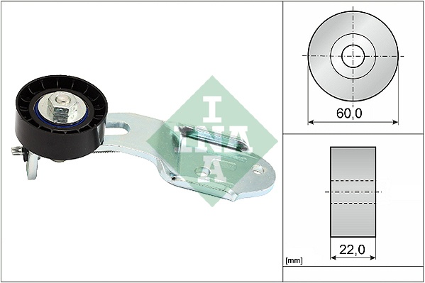 INA Spanner poly V-riem 534 0639 10