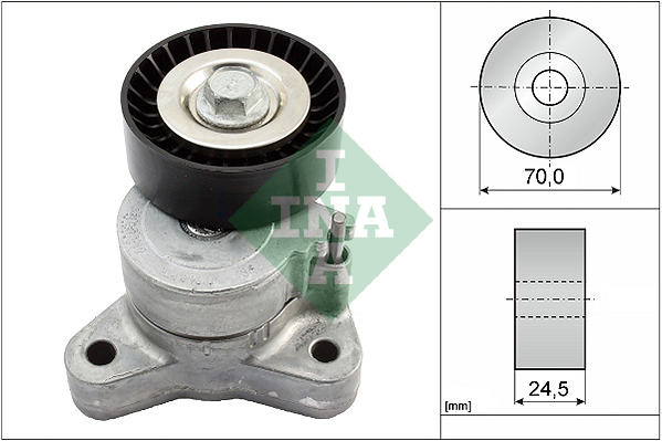 INA Spanner poly V-riem 534 0667 10